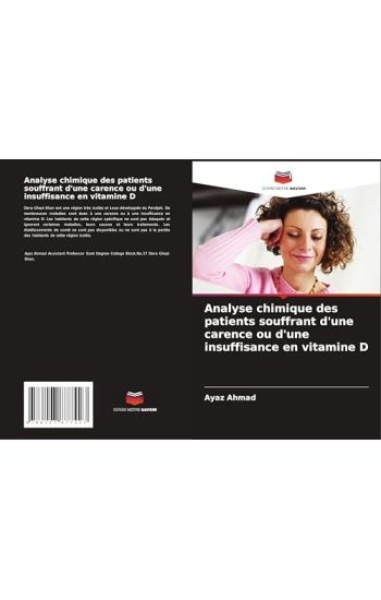 Analyse chimique des patients souffrant d'une carence ou d'une insuffisance en vitamine D