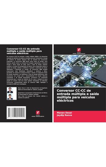 Conversor CC-CC de entrada múltipla e saída múltipla para veículos eléctricos