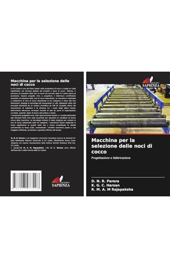 Macchina per la selezione delle noci di cocco