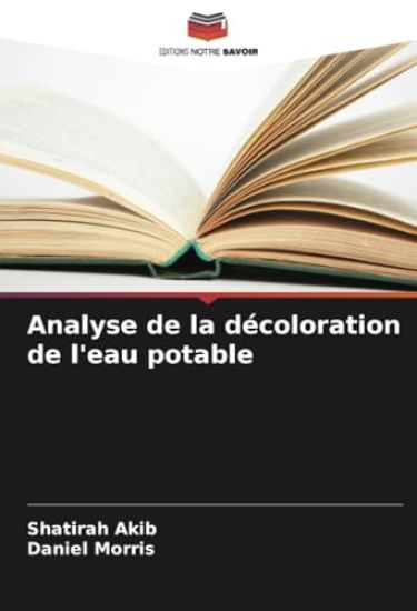 Analyse de la décoloration de l'eau potable