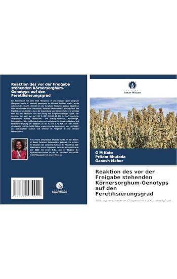 Reaktion des vor der Freigabe stehenden Körnersorghum-Genotyps auf den Feretilisierungsgrad