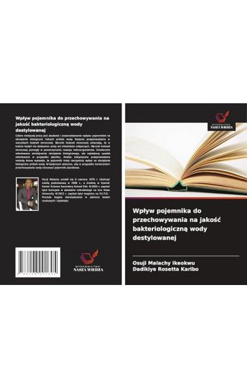 Wplyw pojemnika do przechowywania na jakośc bakteriologiczną wody destylowanej