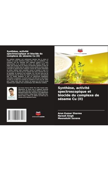 Synthèse, activité spectroscopique et biocide du complexe de sésame Cu (II)