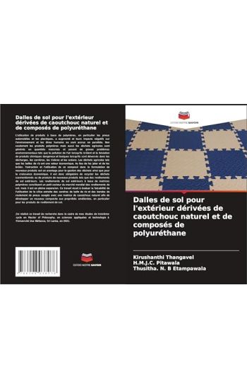 Dalles de sol pour l'extérieur dérivées de caoutchouc naturel et de composés de polyuréthane