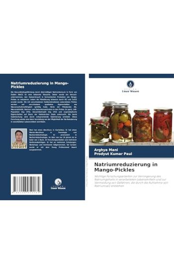 Natriumreduzierung in Mango-Pickles
