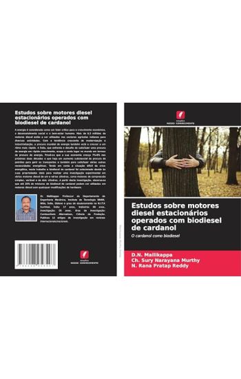 Estudos sobre motores diesel estacionários operados com biodiesel de cardanol