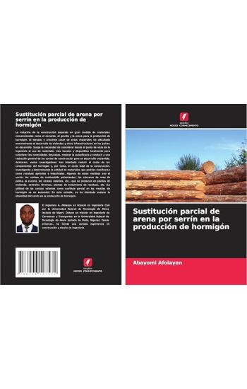Sustitución parcial de arena por serrín en la producción de hormigón