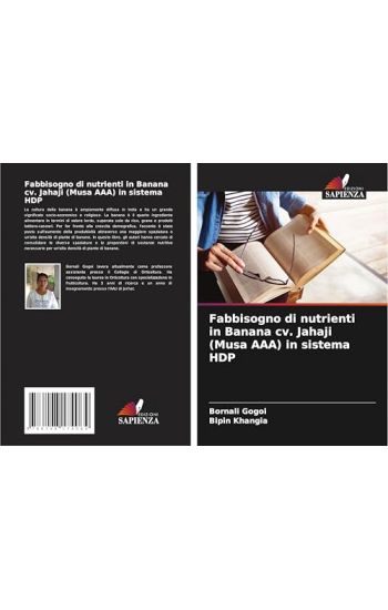 Fabbisogno di nutrienti in Banana cv. Jahaji (Musa AAA) in sistema HDP