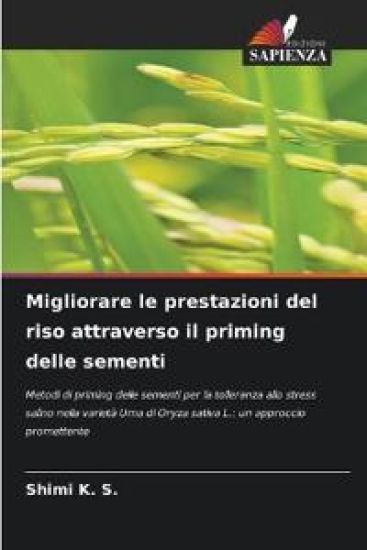Migliorare le prestazioni del riso attraverso il priming delle sementi