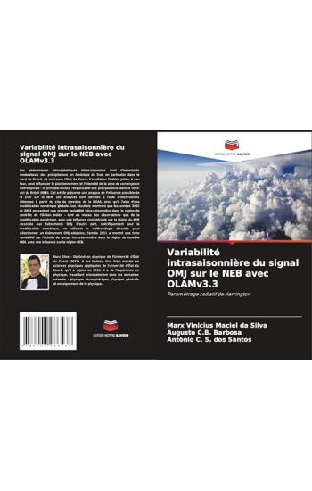 Variabilité intrasaisonnière du signal OMJ sur le NEB avec OLAMv3.3