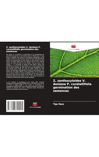 Z. zanthoxyloides V. doniana P. curatellifolia germination des semences
