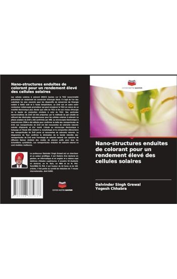 Nano-structures enduites de colorant pour un rendement élevé des cellules solaires