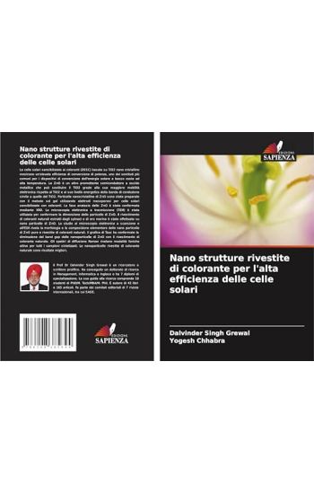Nano strutture rivestite di colorante per l'alta efficienza delle celle solari