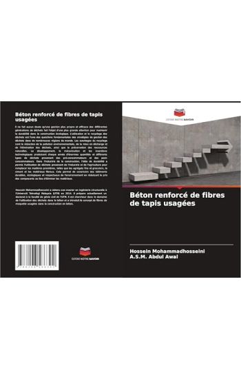 Béton renforcé de fibres de tapis usagées