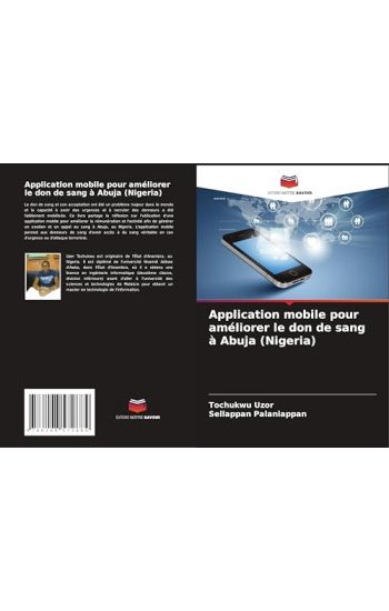 Application mobile pour améliorer le don de sang à Abuja (Nigeria)