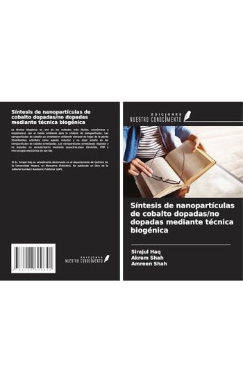 Síntesis de nanopartículas de cobalto dopadas/no dopadas mediante técnica biogénica