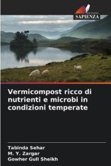 Vermicompost ricco di nutrienti e microbi in condizioni temperate