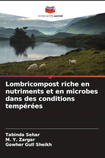 Lombricompost riche en nutriments et en microbes dans des conditions tempérées