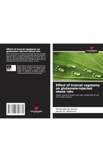 Effect of truncal vagotomy on glutamate-injected obese rats