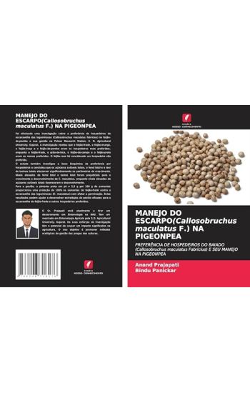 MANEJO DO ESCARPO(Callosobruchus maculatus F.) NA PIGEONPEA