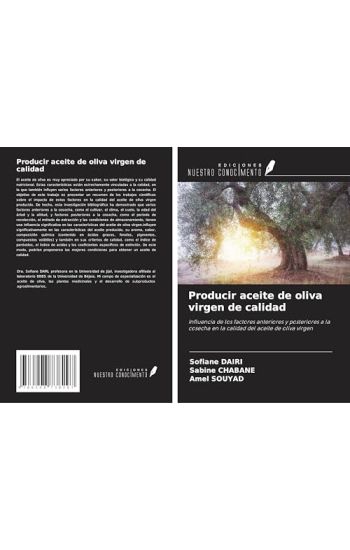 Producir aceite de oliva virgen de calidad