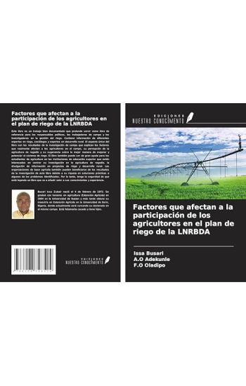 Factores que afectan a la participación de los agricultores en el plan de riego de la LNRBDA