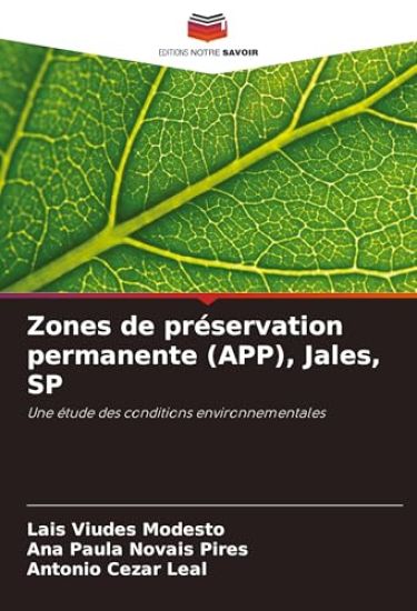 Zones de préservation permanente (APP), Jales, SP
