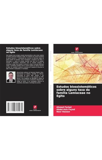 Estudos biossistemáticos sobre alguns taxa da família Lamiaceae no Egito