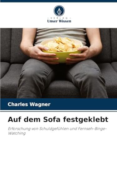 Auf dem Sofa festgeklebt