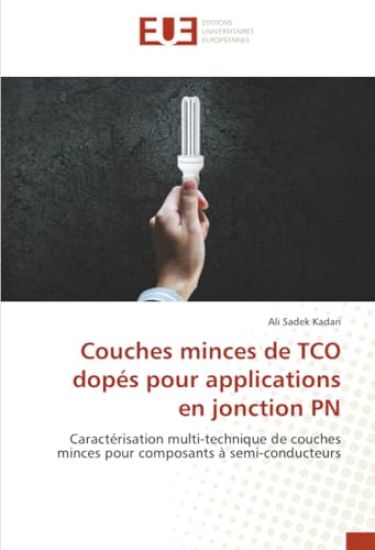 Couches minces de TCO dopés pour applications en jonction PN