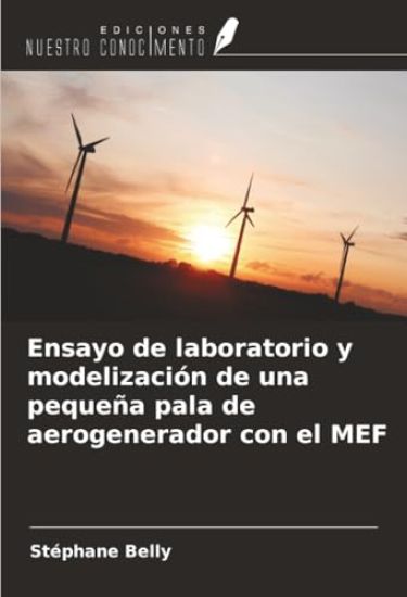 Ensayo de laboratorio y modelización de una pequeña pala de aerogenerador con el MEF
