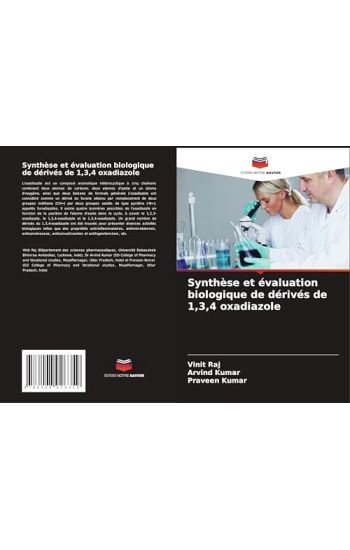 Synthèse et évaluation biologique de dérivés de 1,3,4 oxadiazole