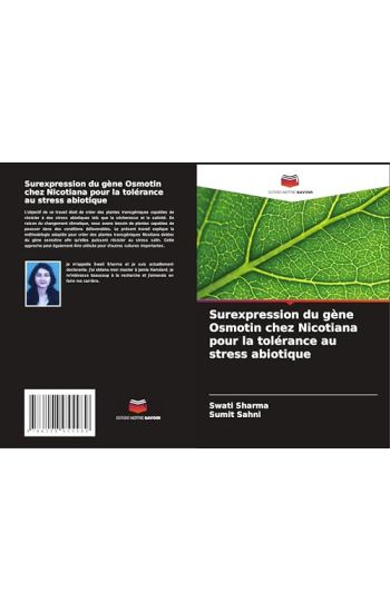 Surexpression du gène Osmotin chez Nicotiana pour la tolérance au stress abiotique