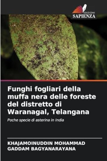 Funghi fogliari della muffa nera delle foreste del distretto di Waranagal, Telangana
