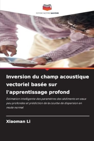 Inversion du champ acoustique vectoriel basée sur l'apprentissage profond