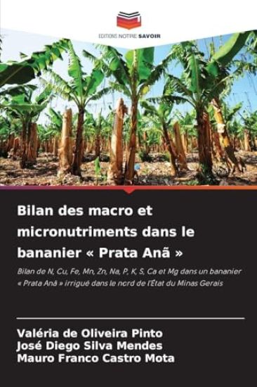 Bilan des macro et micronutriments dans le bananier ' Prata Anã '
