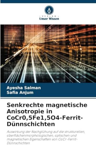 Senkrechte magnetische Anisotropie in CoCr0,5Fe1,5O4-Ferrit-Dünnschichten