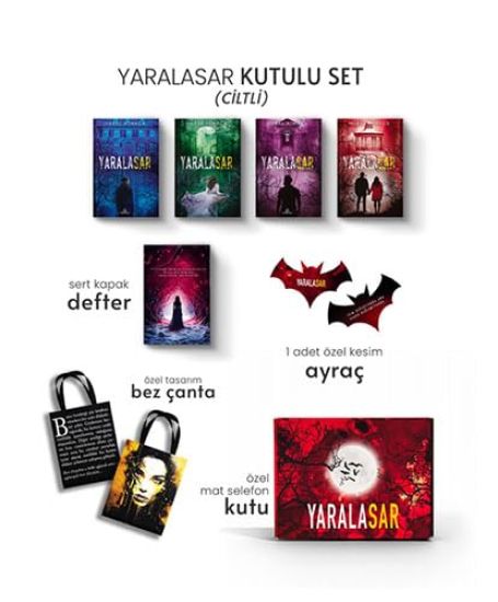 Yaralasar 4 Kitaplik Hediyeli Set Ciltli