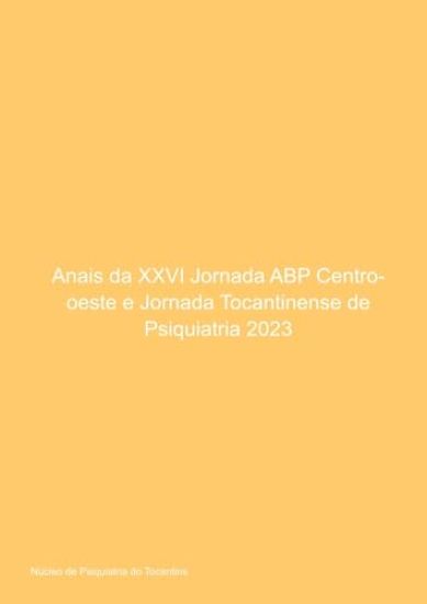 Anais Da Xxvi Jornada Abp Centro-oeste E Jornada Tocantine