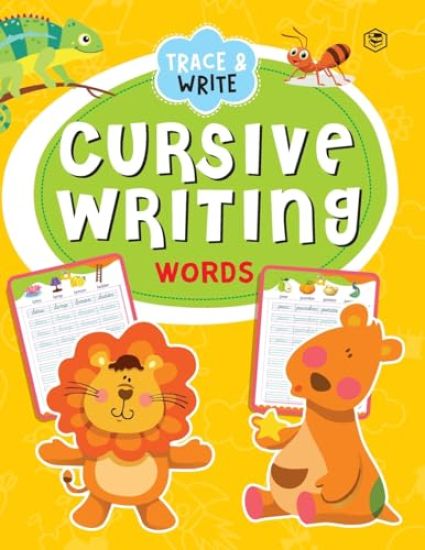 Cursive Handwriting Book Words Practice Workbook for Children