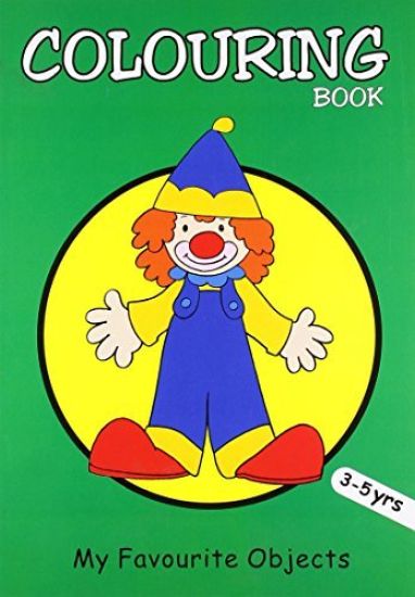 My Favourite Objects Colouring Book