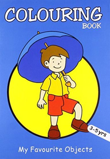 My Favourite Objects Colouring Book