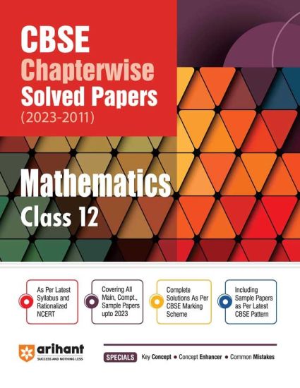 CBSE CHAPTERWISE SOLVED PAPER MATHEMATICS CLASS 12th (Edition12)