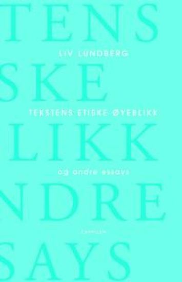 Tekstens etiske øyeblikk og andre essays