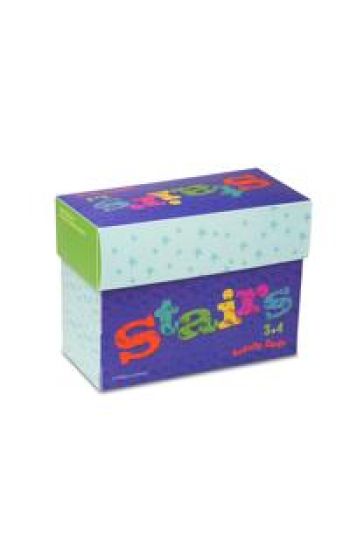 Stairs 3+4. Activity cards. 128 oppgavekort. 16 kategorikort. 5 fasithefter