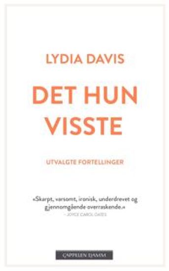 Det hun visste
