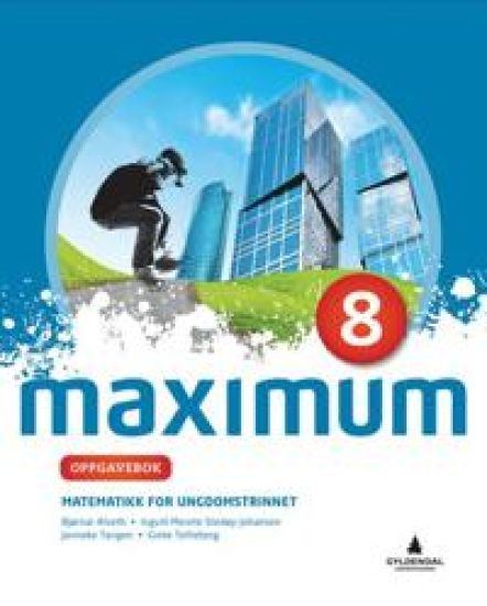 Maximum 8; oppgavebok