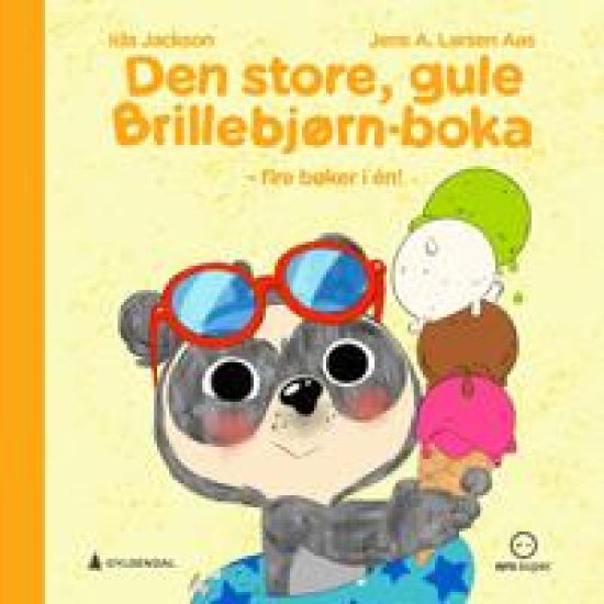 Den store, gule Brillebjørn-boka; fire bøker i én!