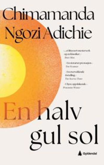 En halv gul sol