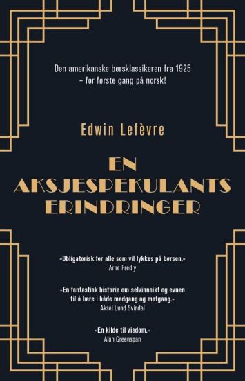 En aksjespekulants erindringer